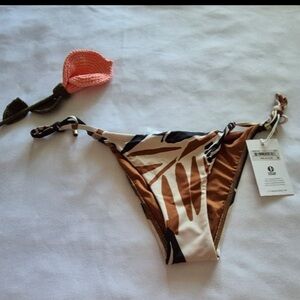 Vitamin A  Cali High Leg Full Printed Bottom size XS